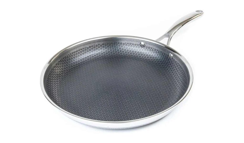 HexClad 12 Inch Hybrid Stainless Steel Frying Pan
