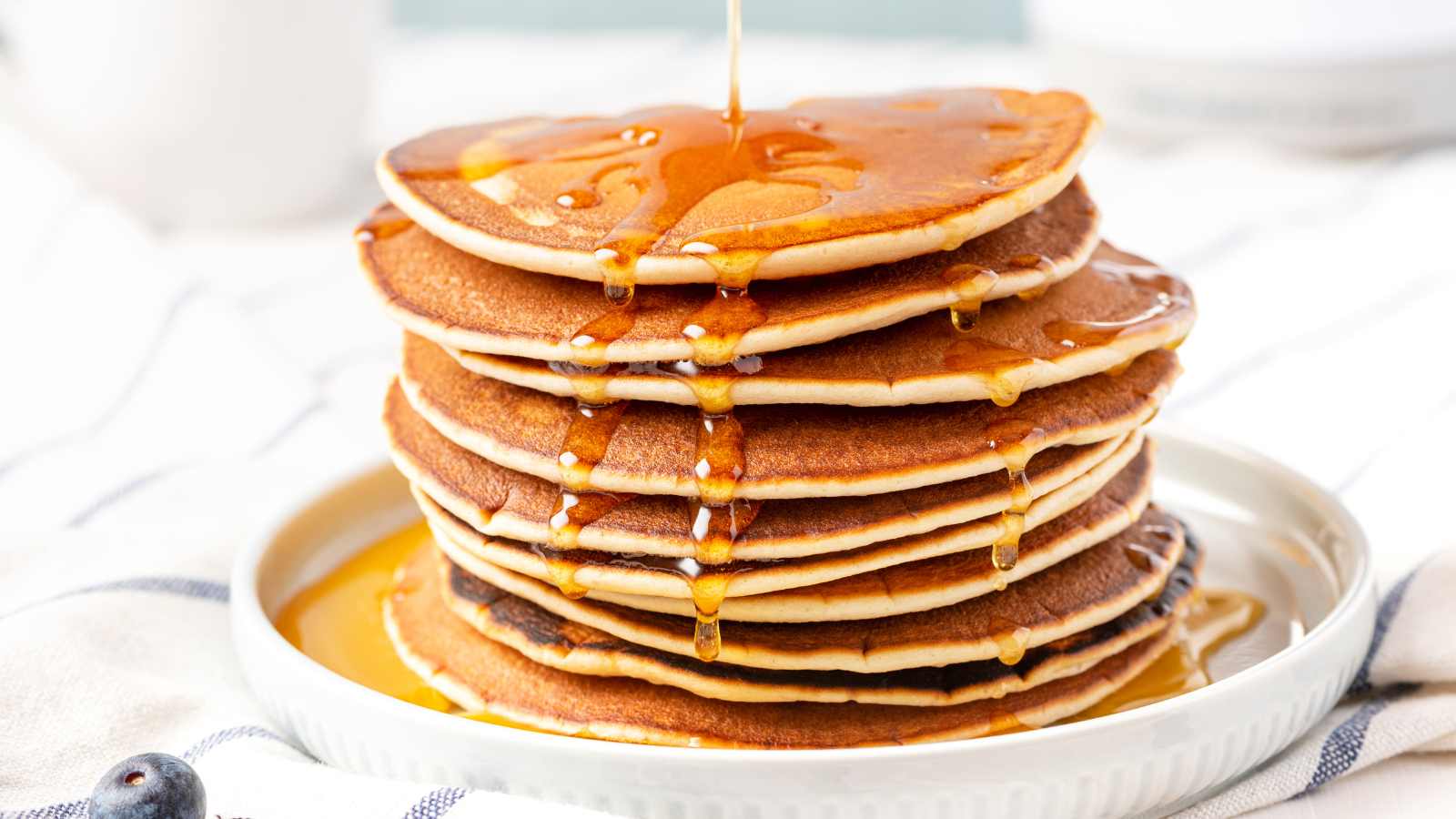 pancakes with Maple Syrup