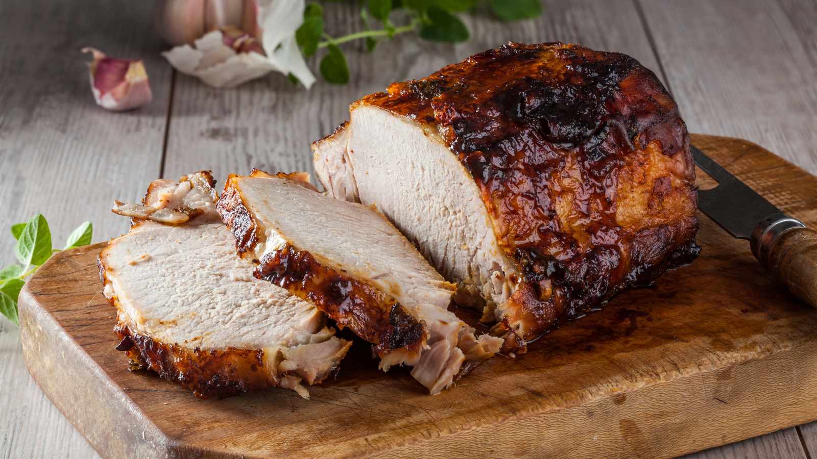 Roasted pork