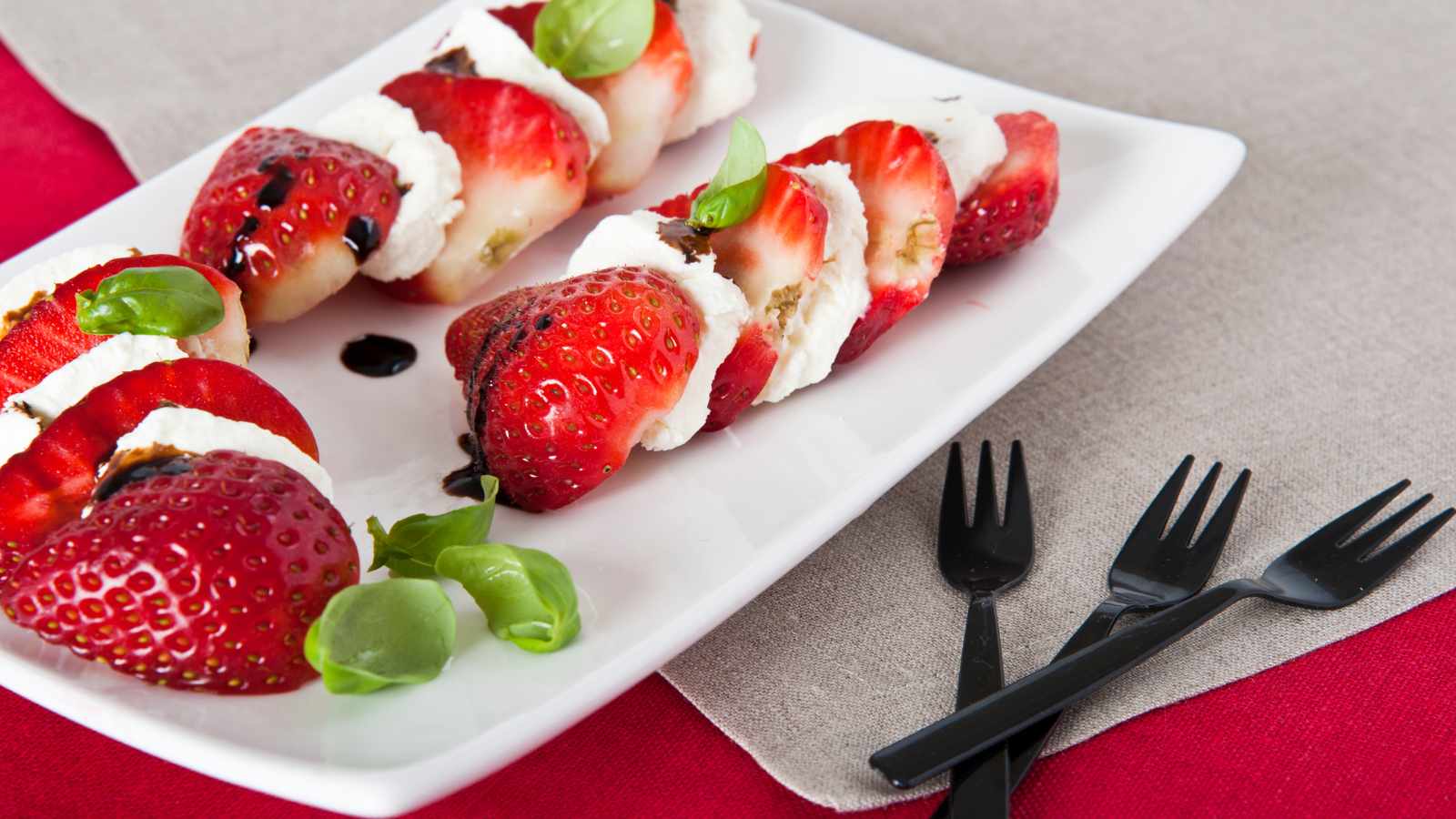 Strawberry Basil Balsamic Vinegar