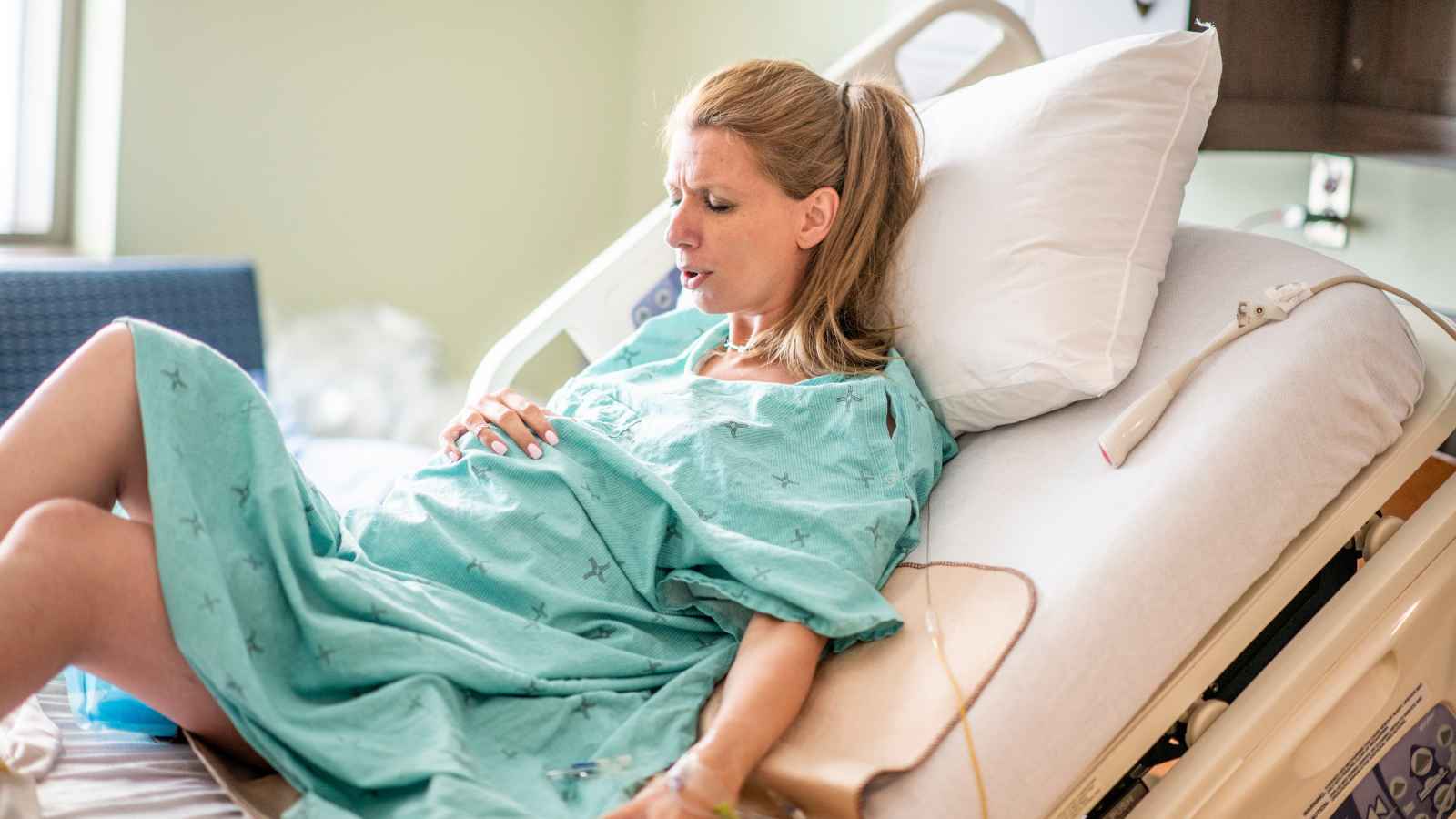 woman in labor