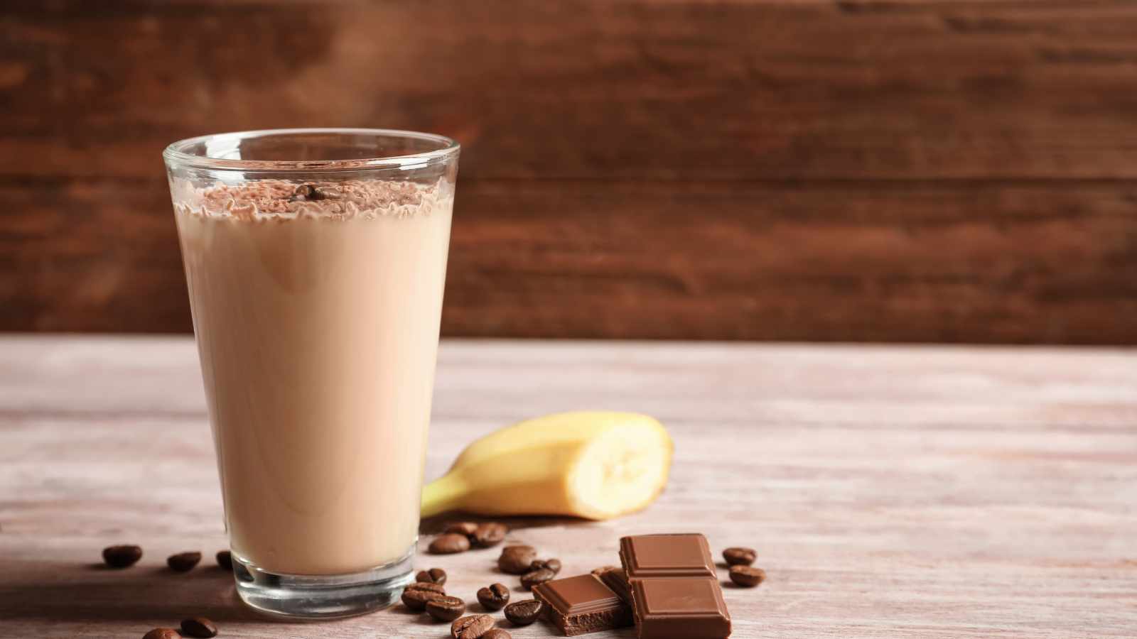Chocolate protein shake
