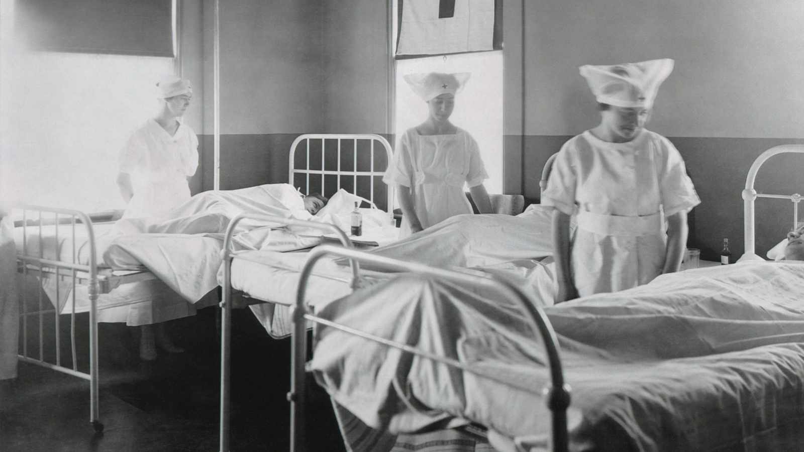 Nursing flu patients