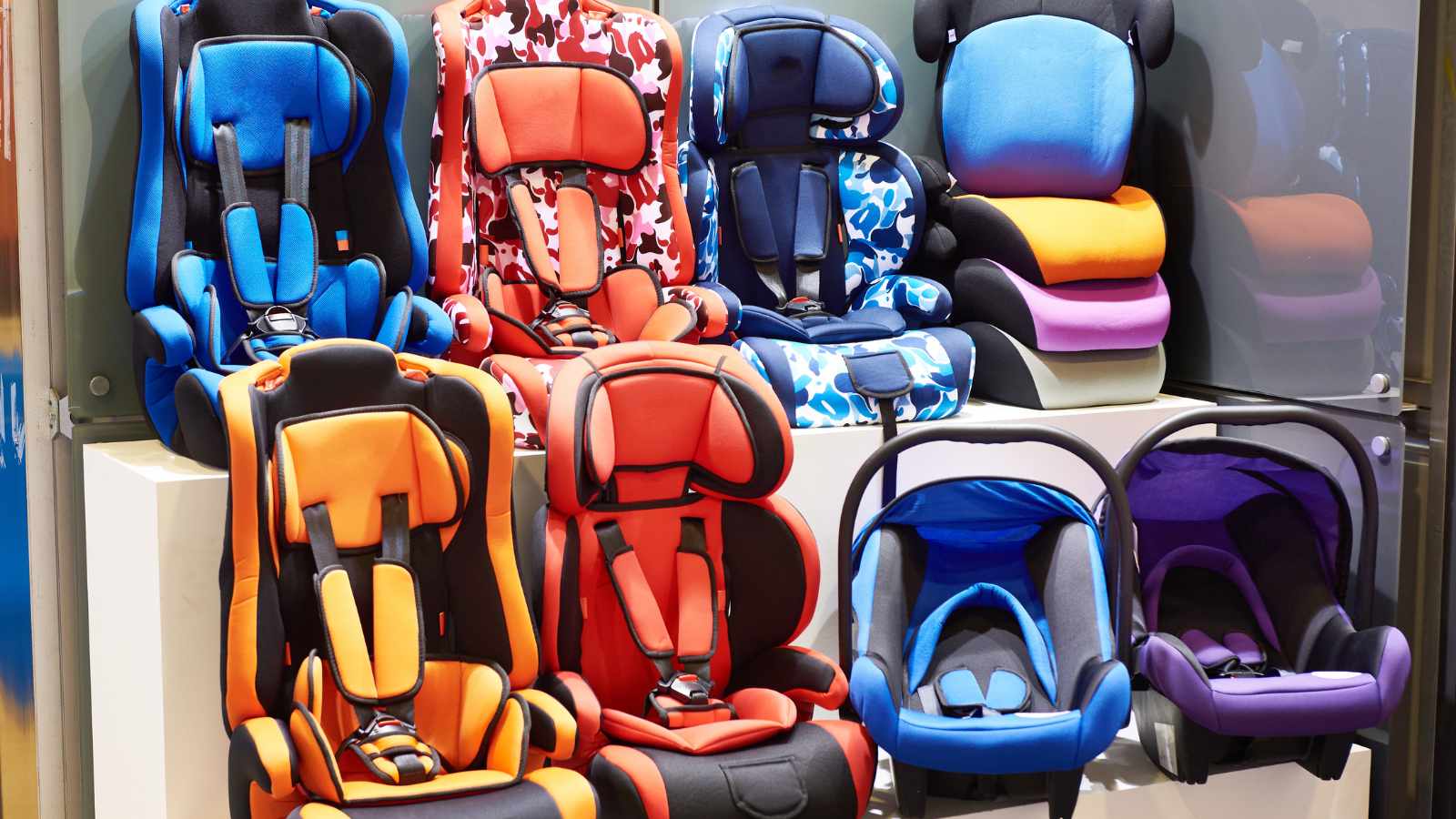 baby car seats in store