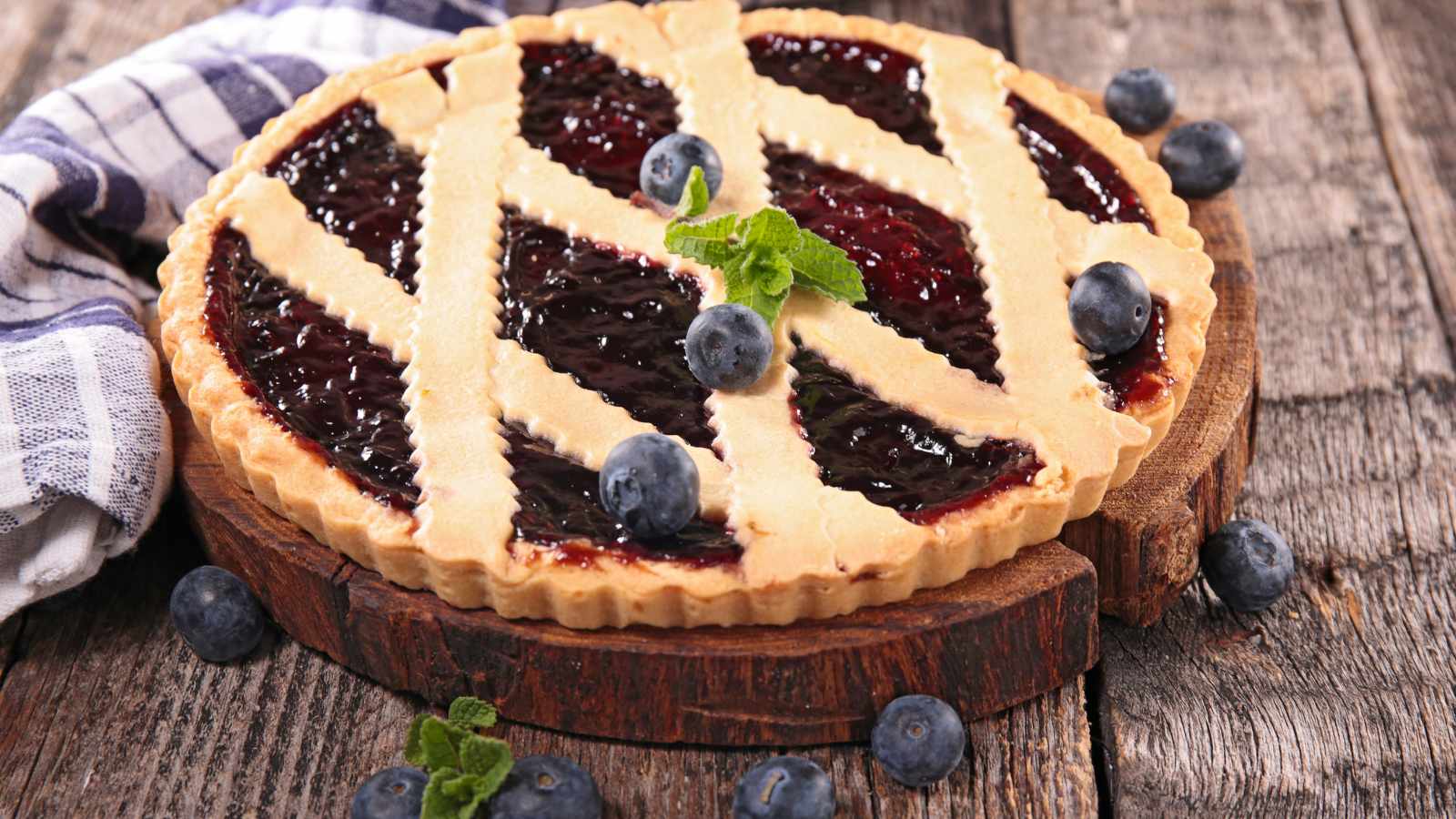 Blueberry pie