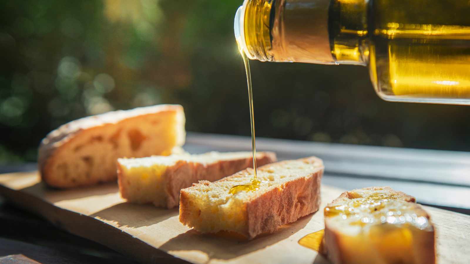 Bread and olive oil
