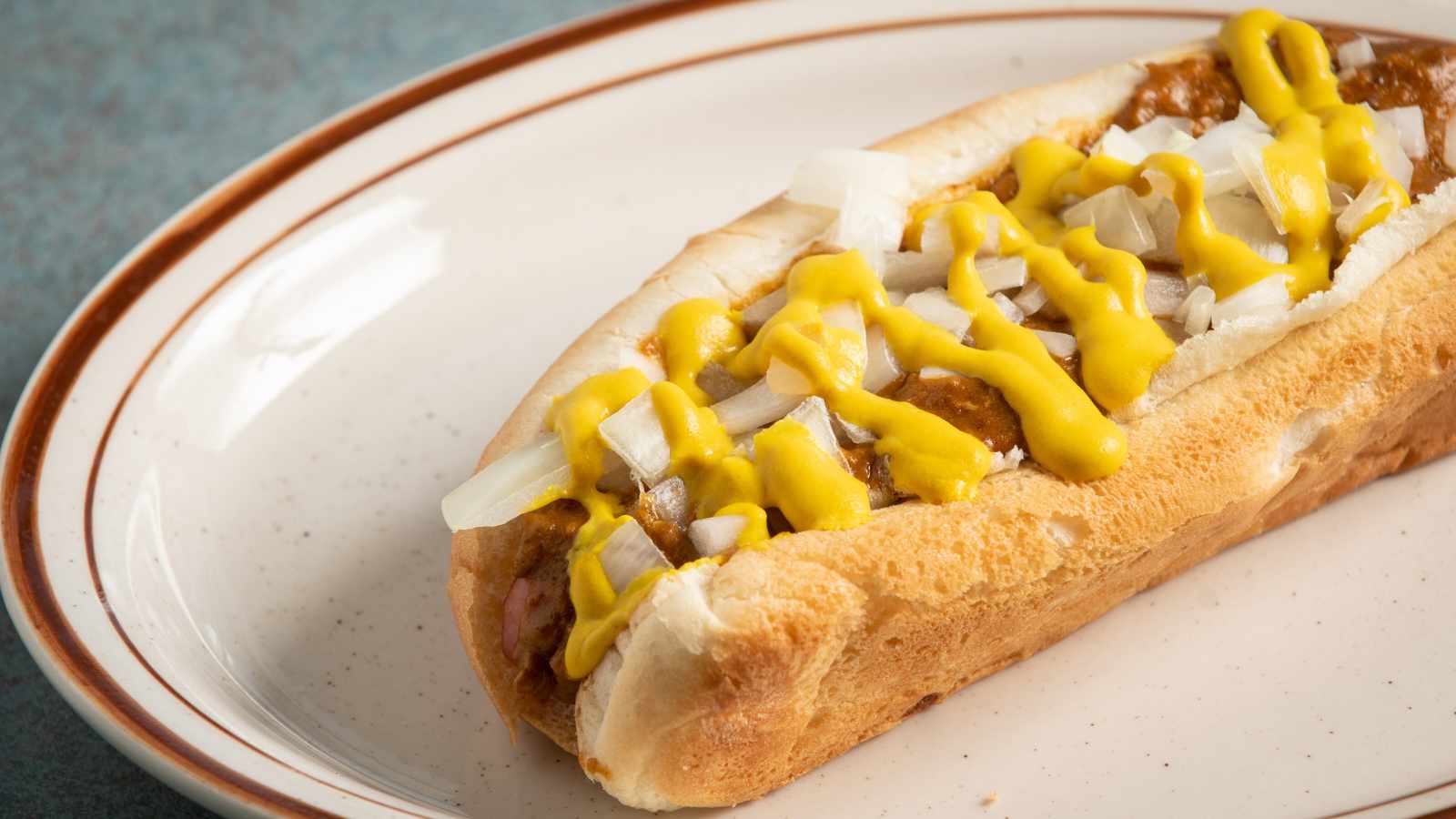 Detroit Style Coney Hot Dog