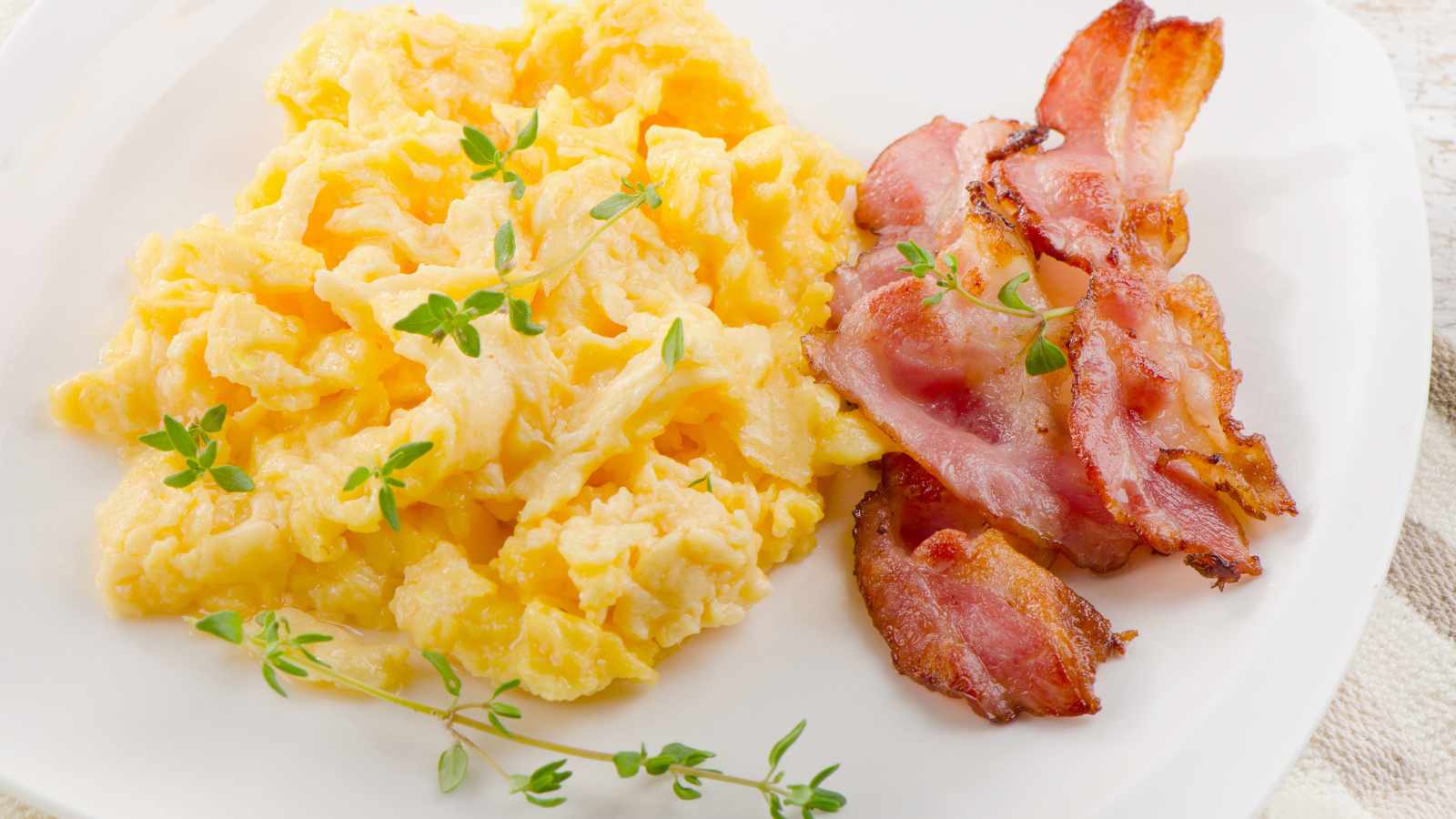 Eggs and bacon