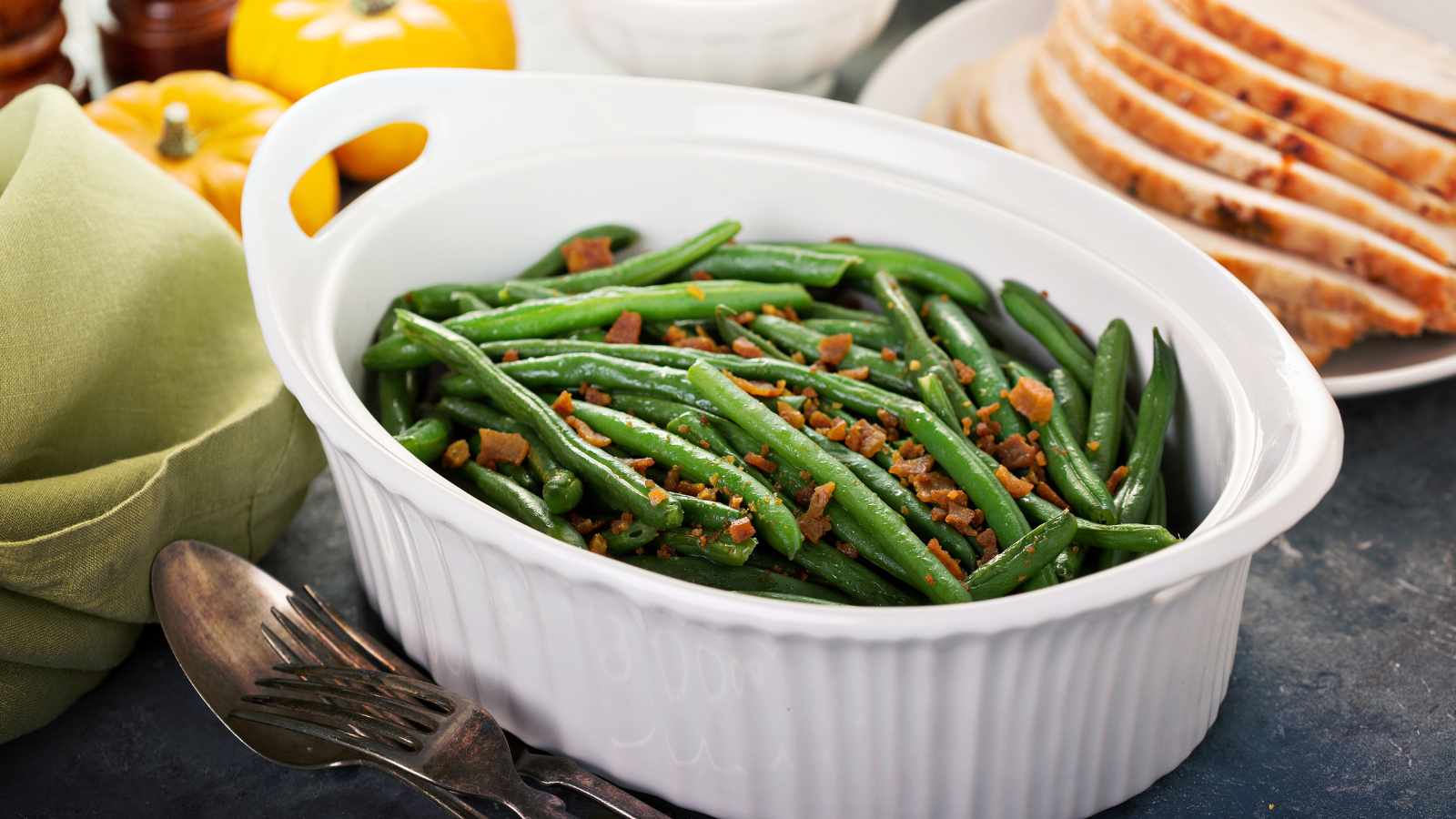Green Beans Almondine