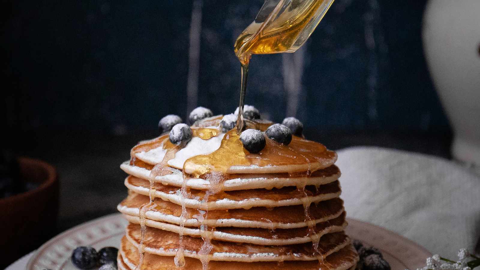 Hotcakes With Syrup