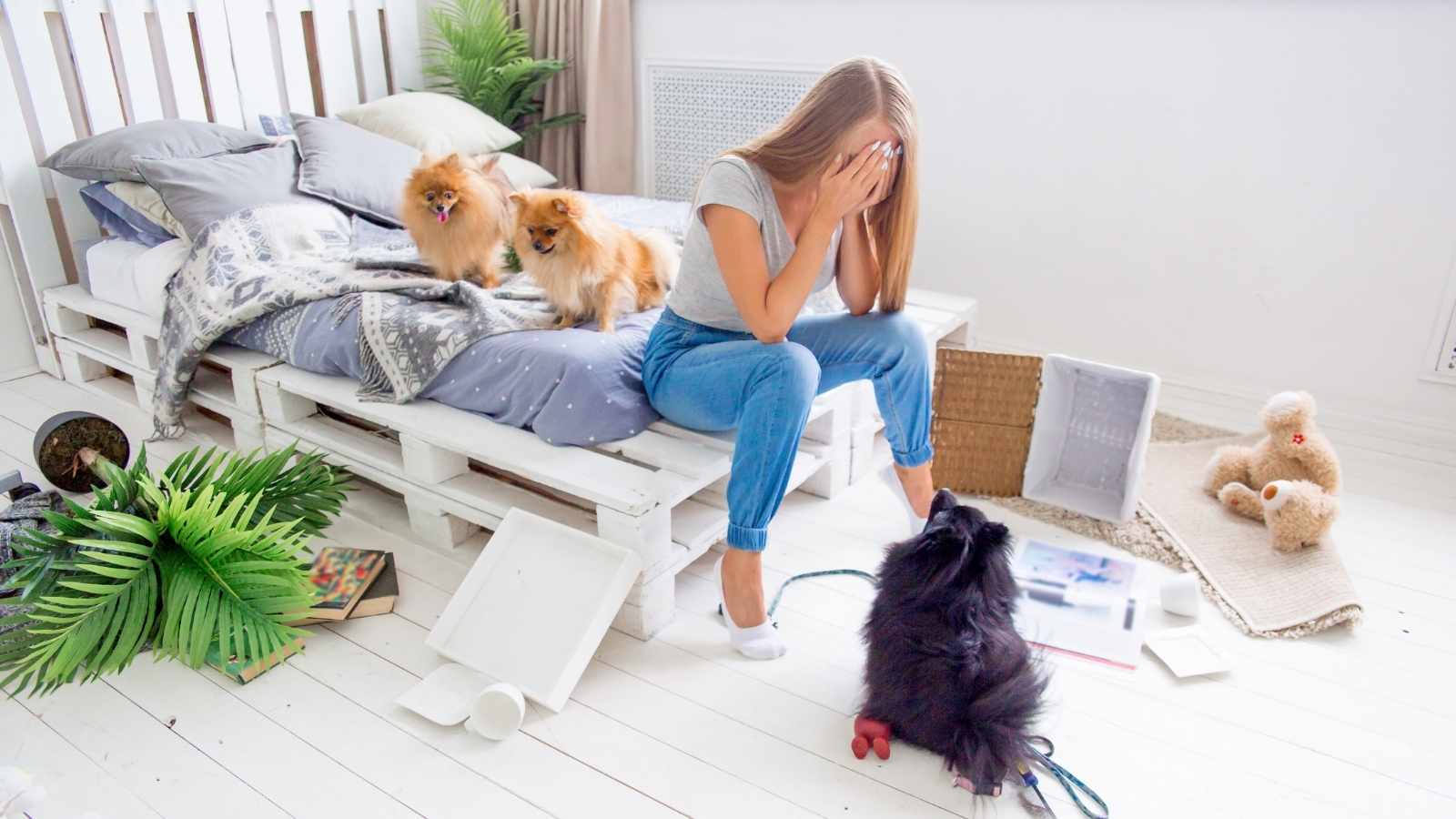 Pets destroying property