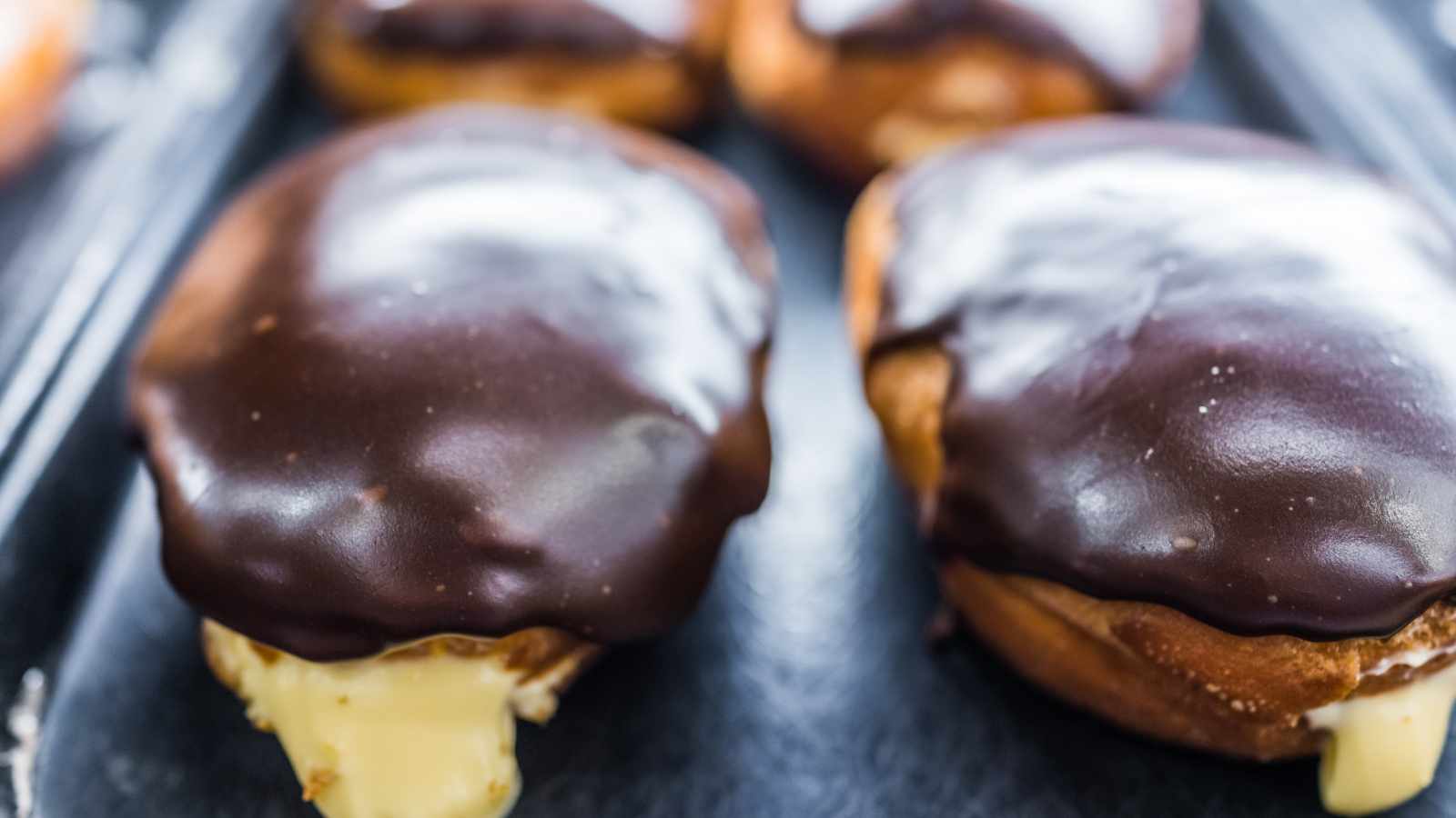 The Dunkin Donuts Boston Cream Donut