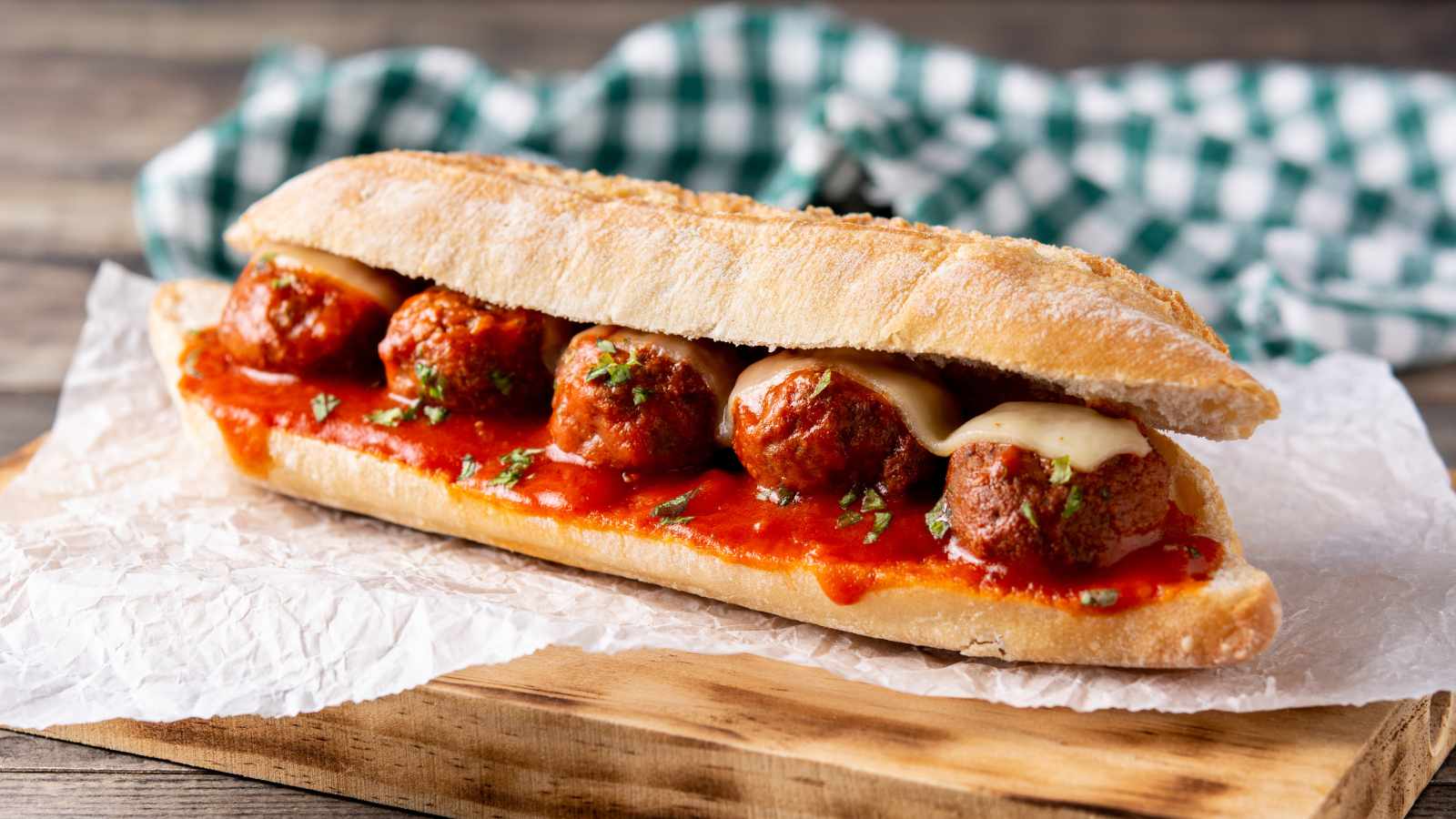 The Subway Meatball Marinara Sub