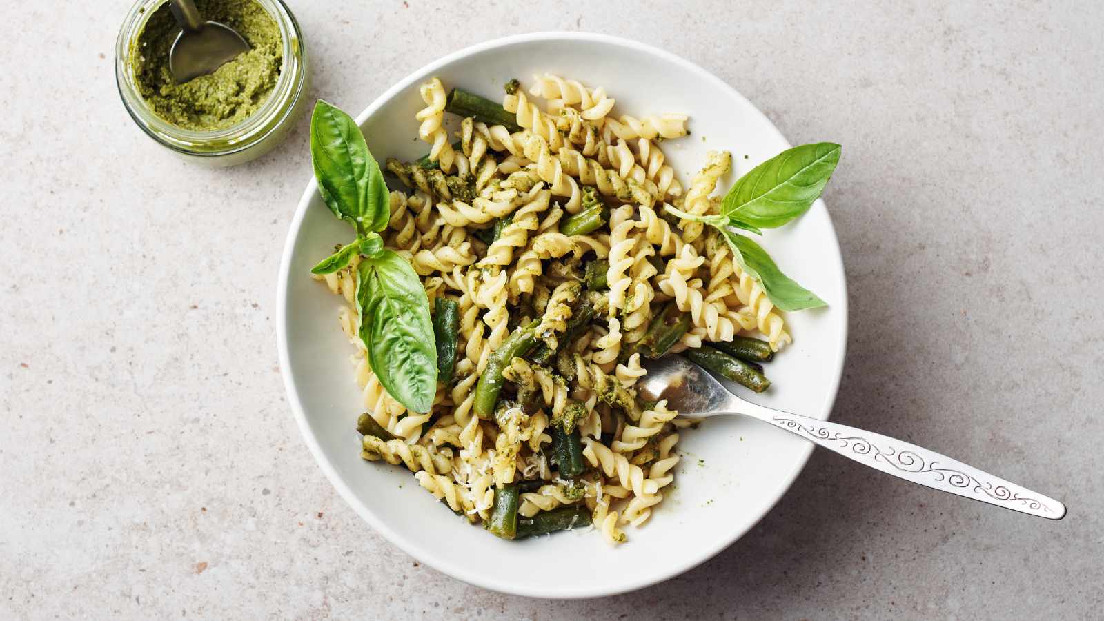 White Bean Pesto Pasta