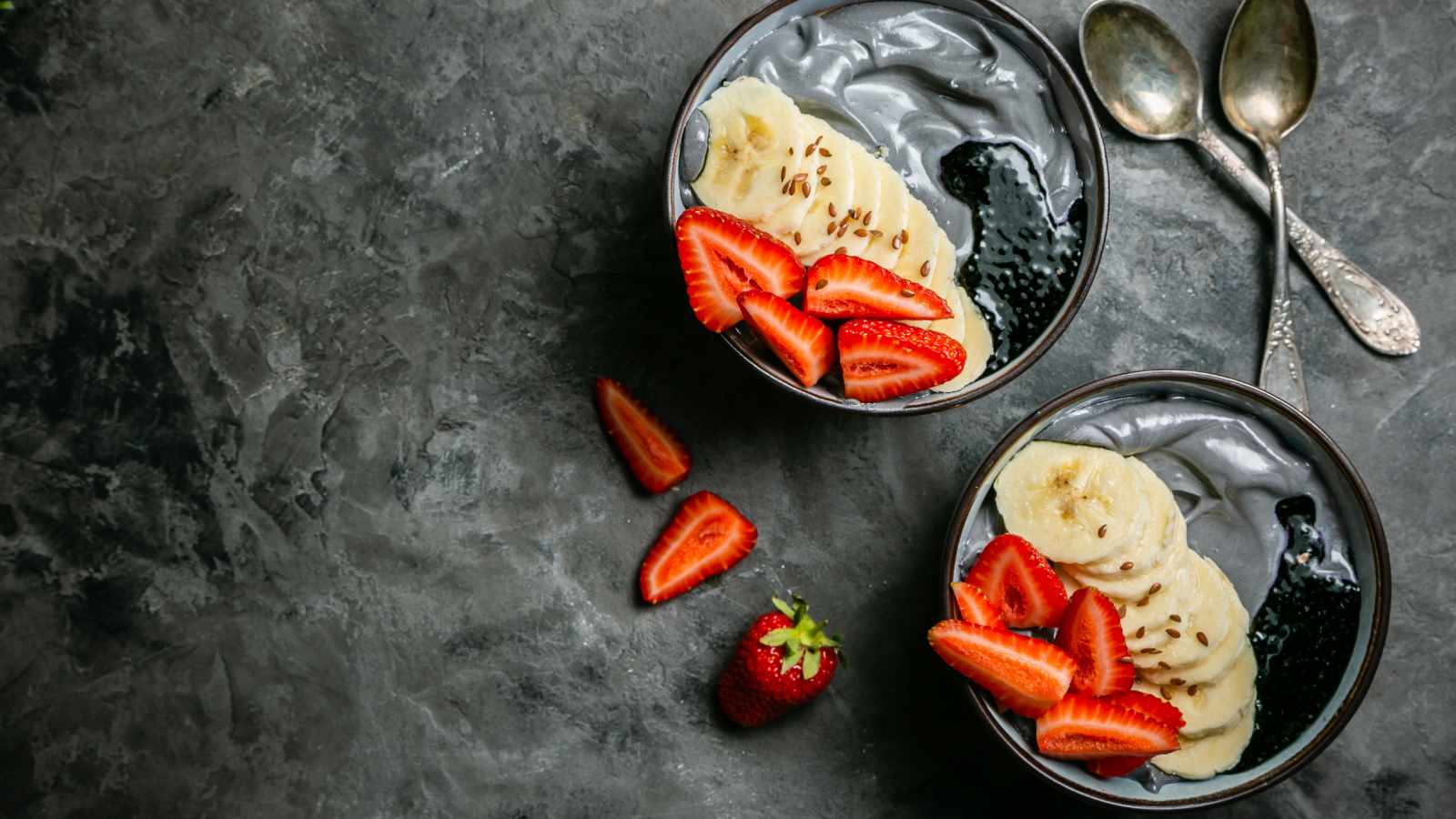 Activated Charcoal yoghurt