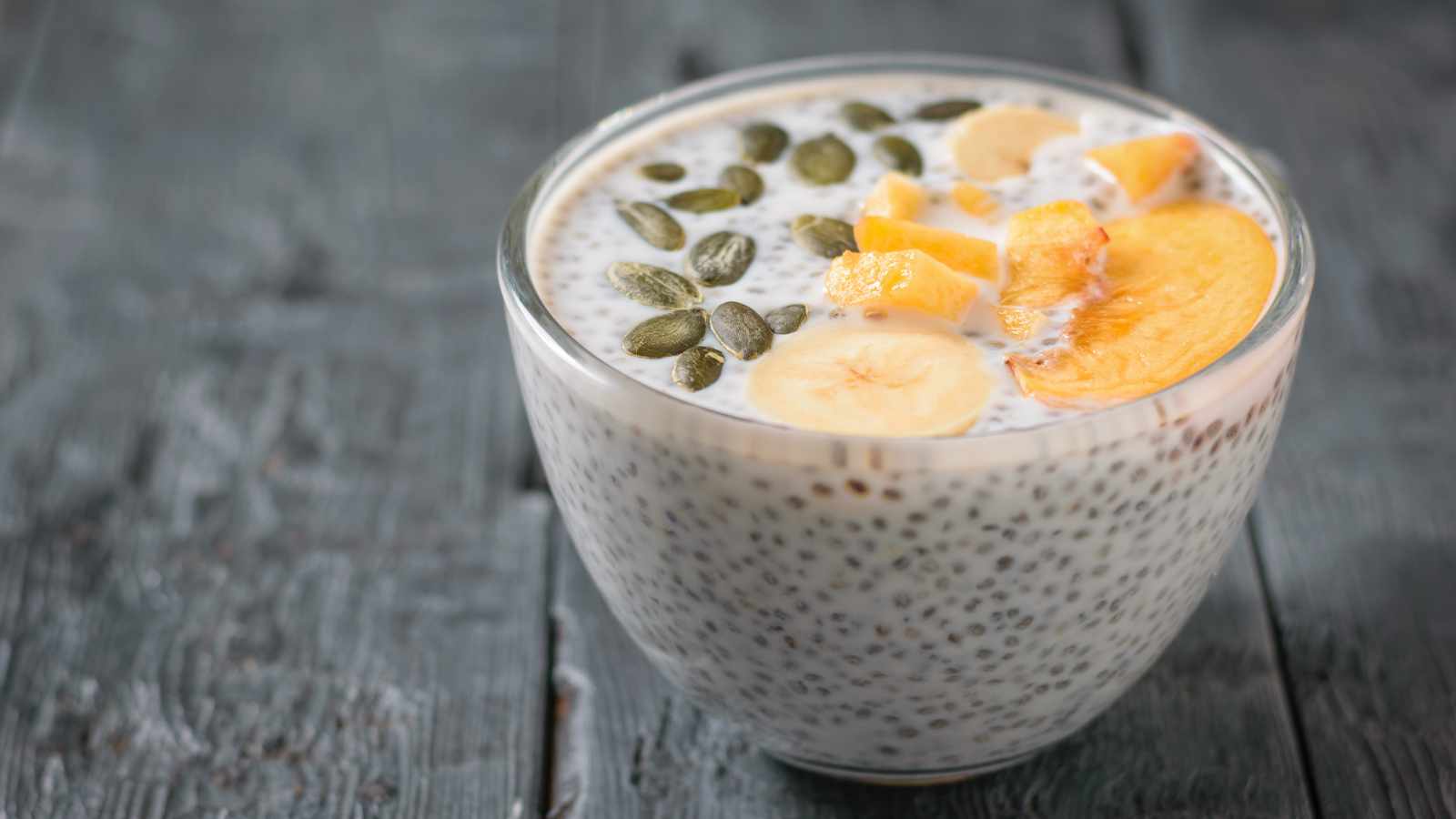 Chai seed pudding