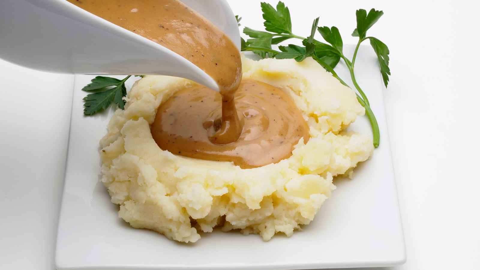 Mashed potato and gravy