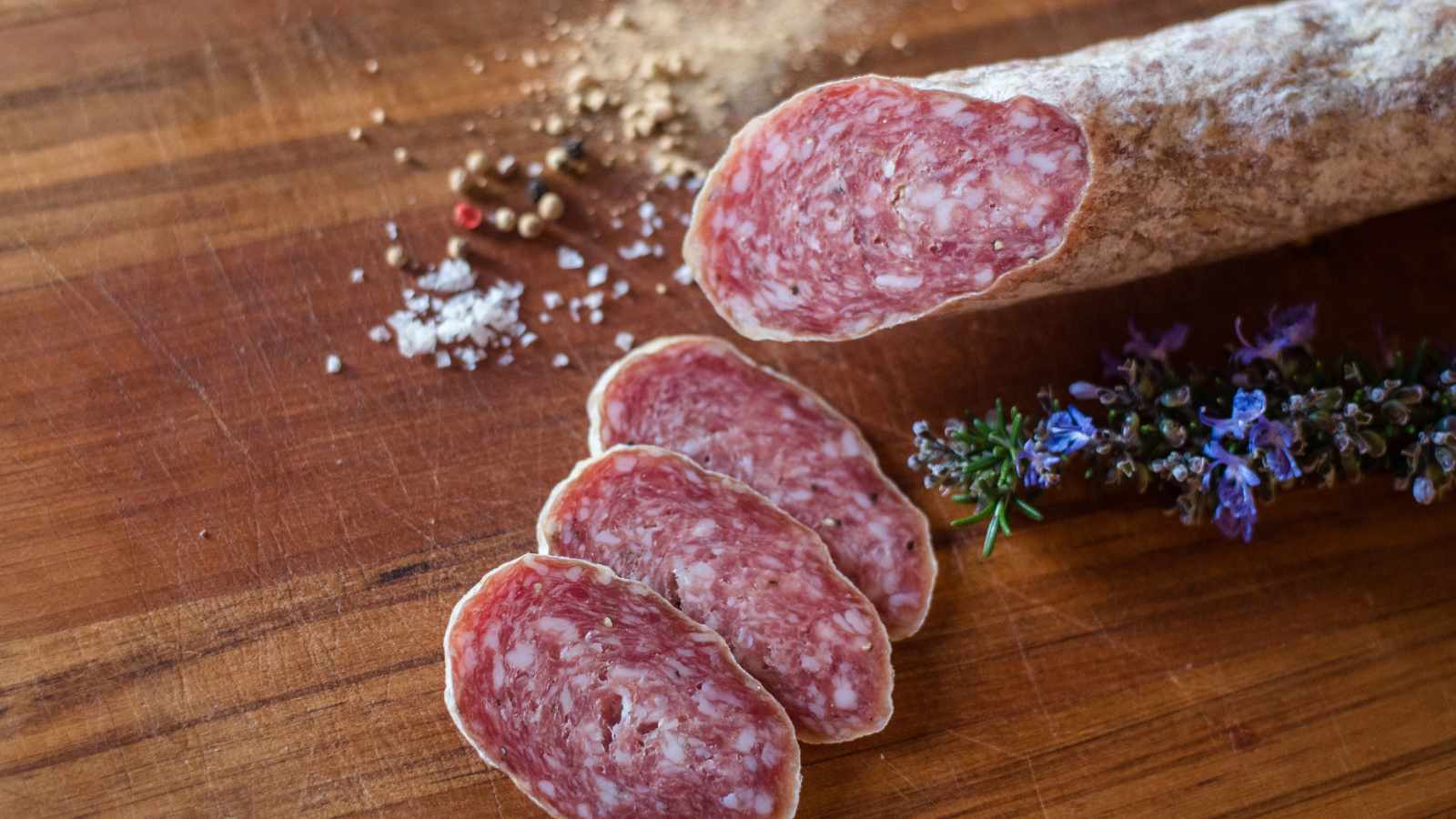 Salami slices
