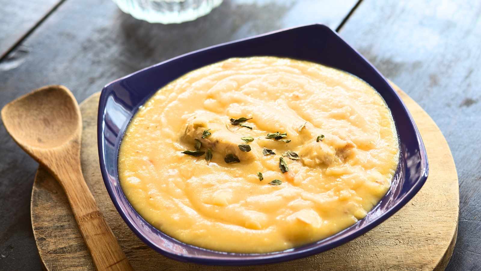 Yellow split pea soup