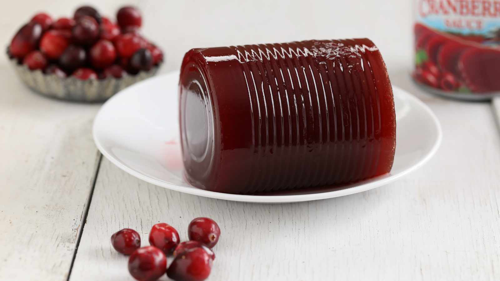 canned cranberry sauce
