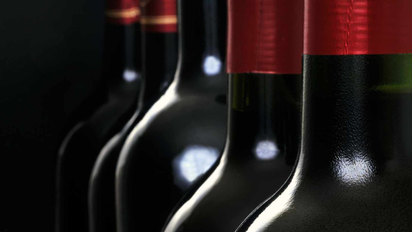 Bottles of wine