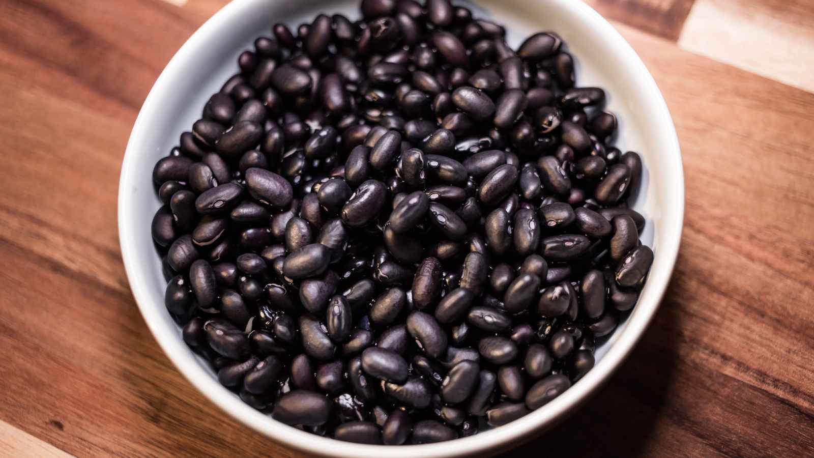 Bowl of black beans