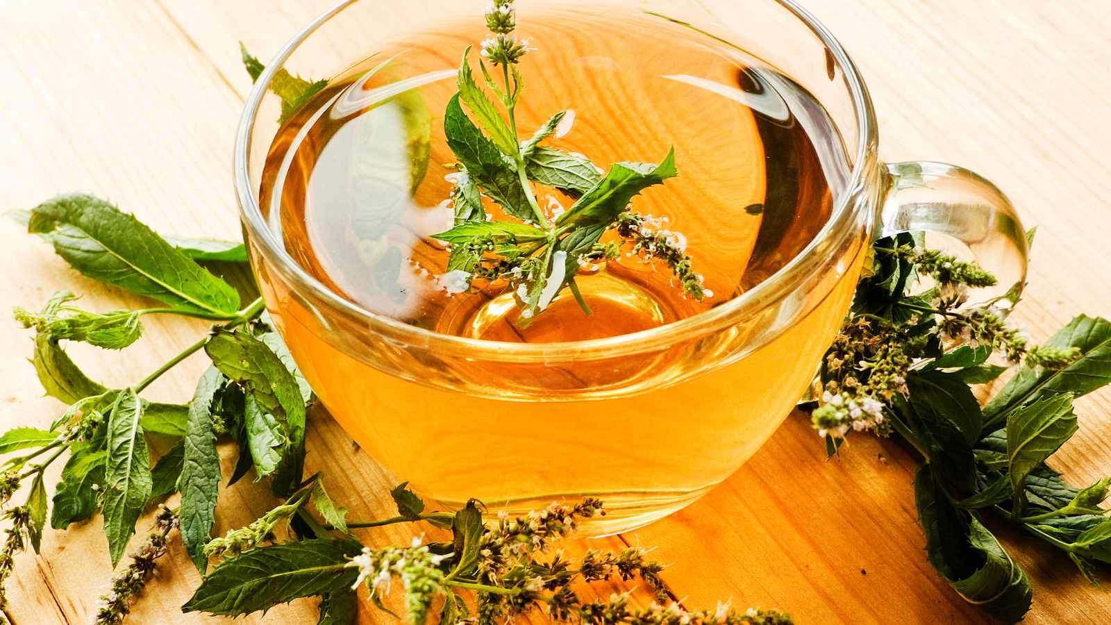Peppermint tea