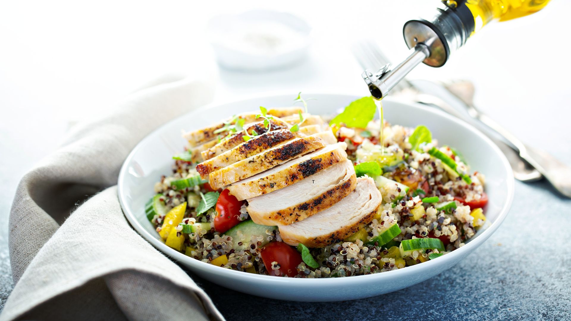 Chicken and quinoa