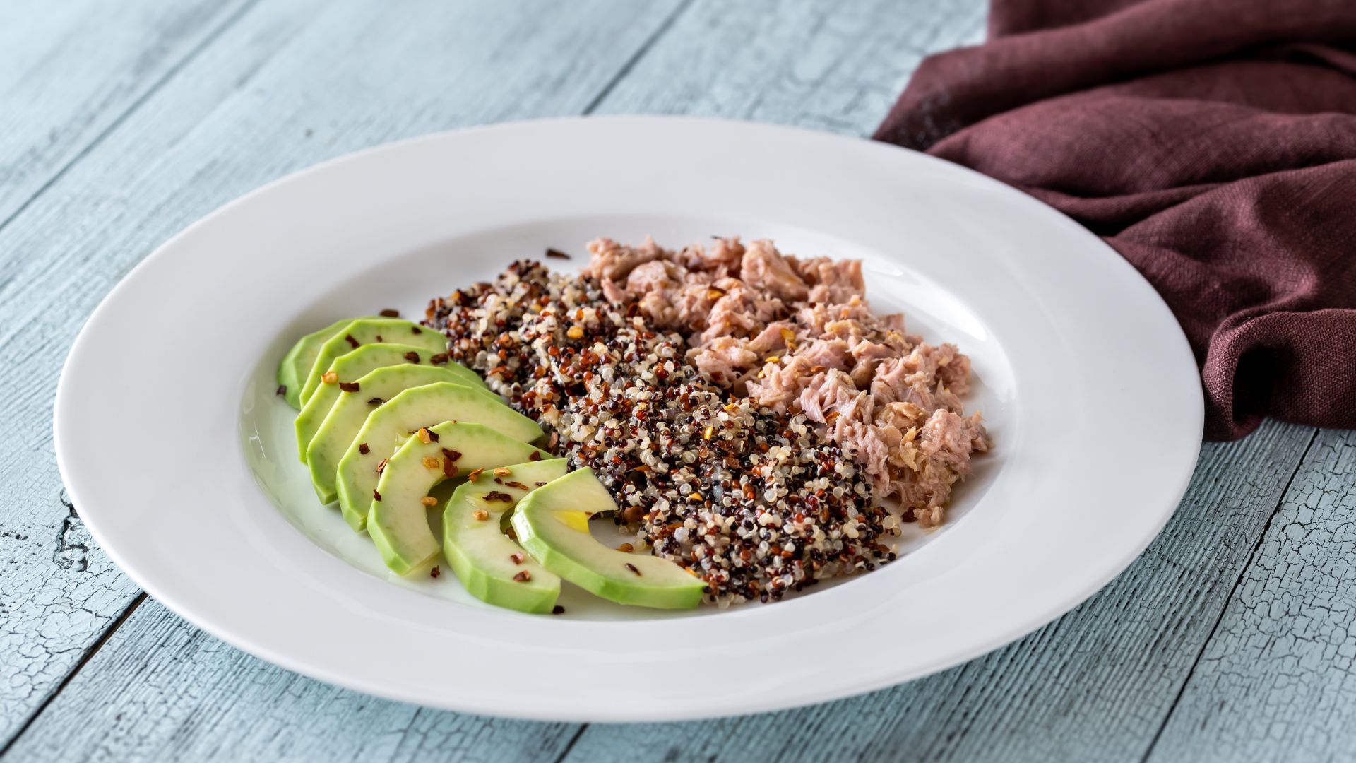 Quinoa and tuna