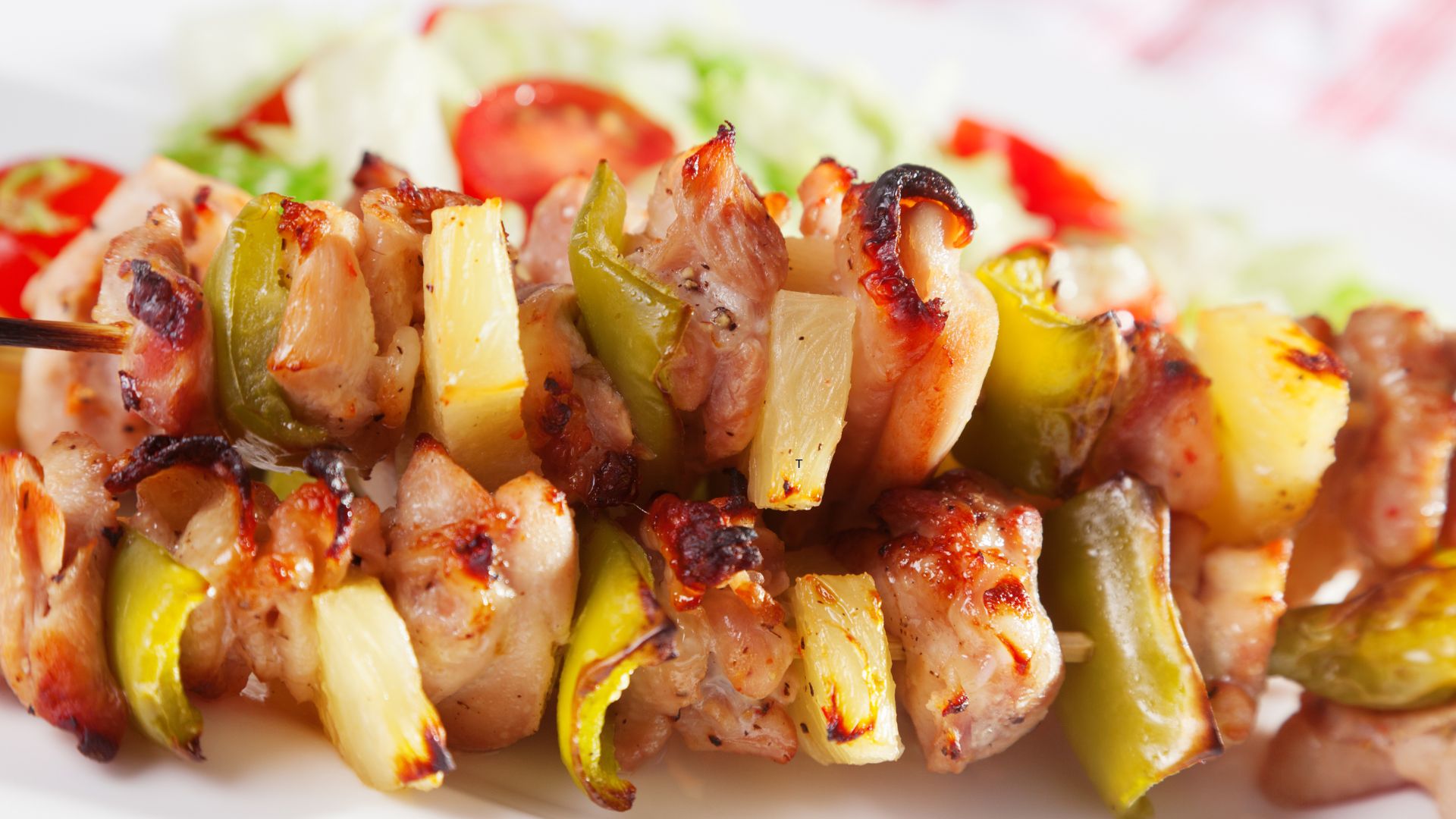 Chicken and Pineapple Skewers