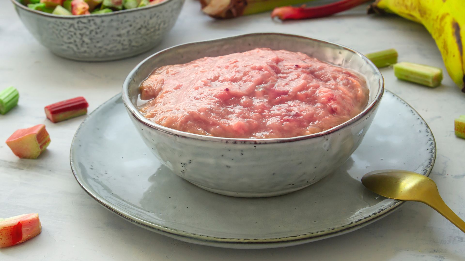 rhubarb compote