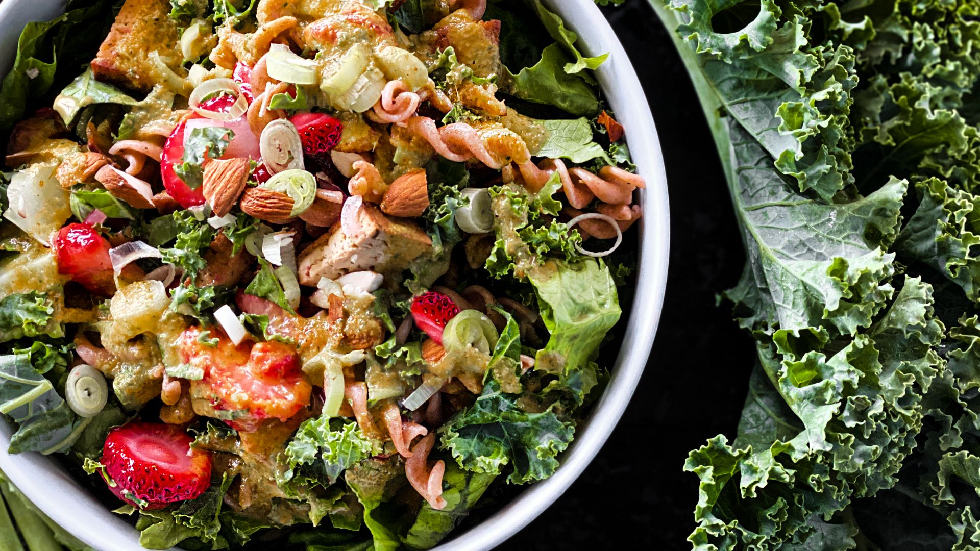 rhubarb salad