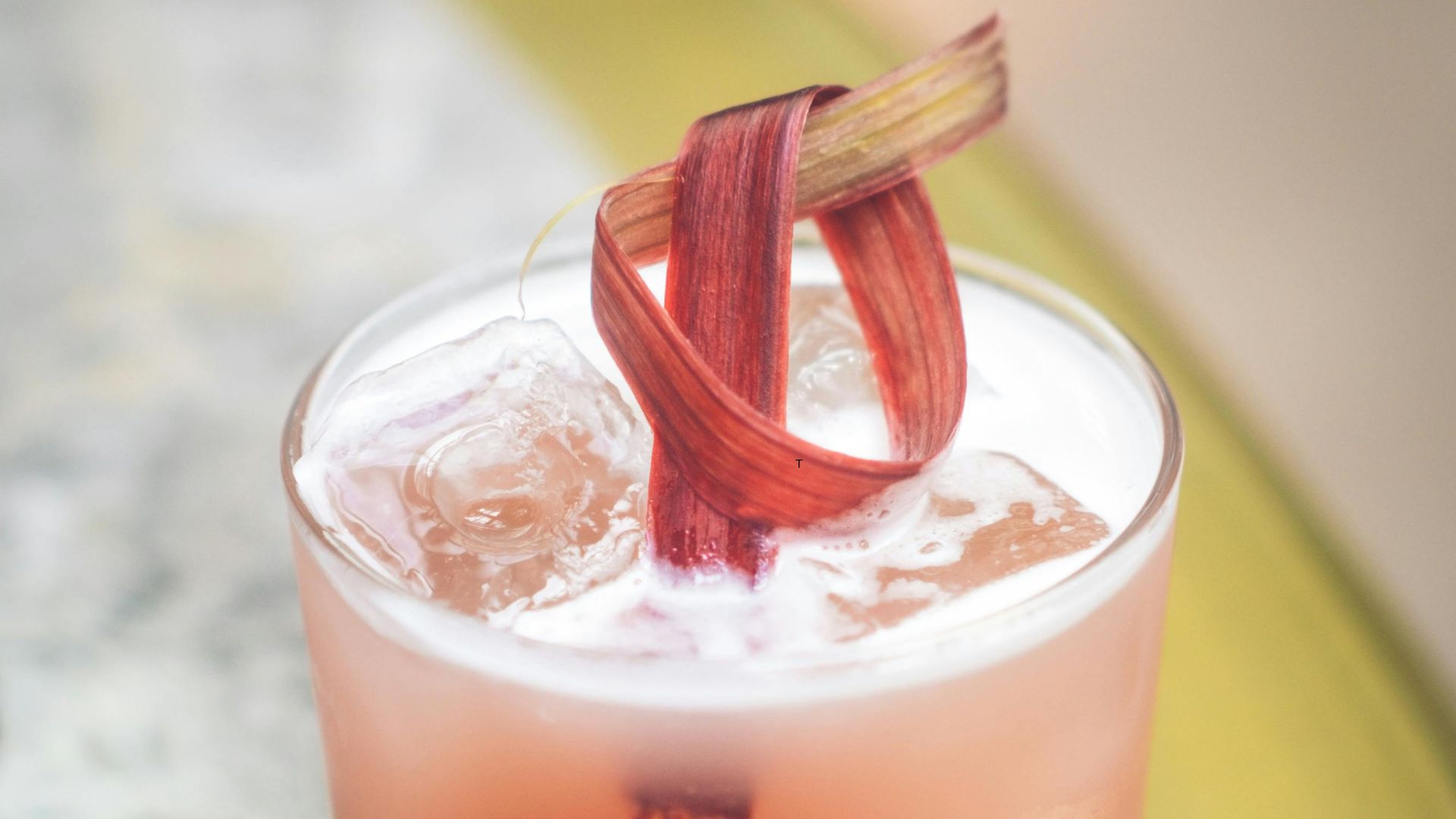 rhubarb shrub