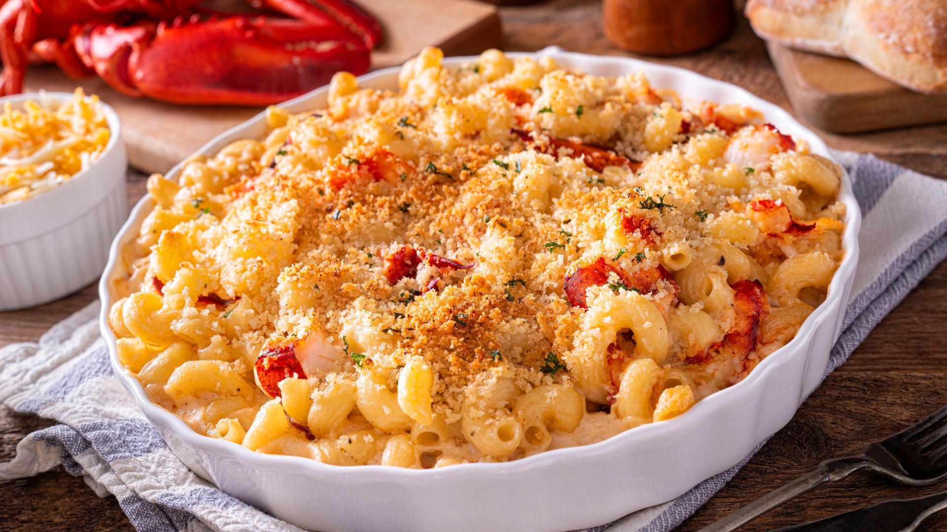 Crab Mac and cheese